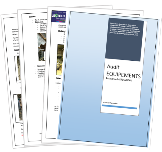 Audit de contrôle des équipements
