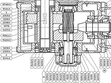 Etude de plan de réducteur | Etude de plans complexes