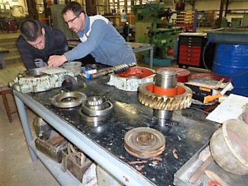 Expertise des pièces au démontage | Maintenance des réducteurs