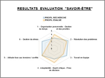graphique | évaluation du savoir-être