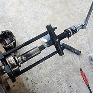 decolleur hydraulique roulement